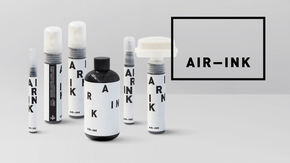 Air-Ink capture la pollution des voitures et la recycle en encre